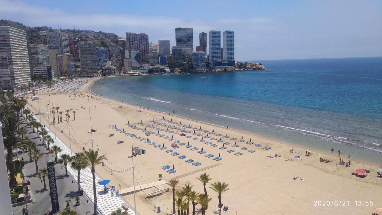 Apto San Angelo Benidorm Vistas Al Mar 400 M Экстерьер фото