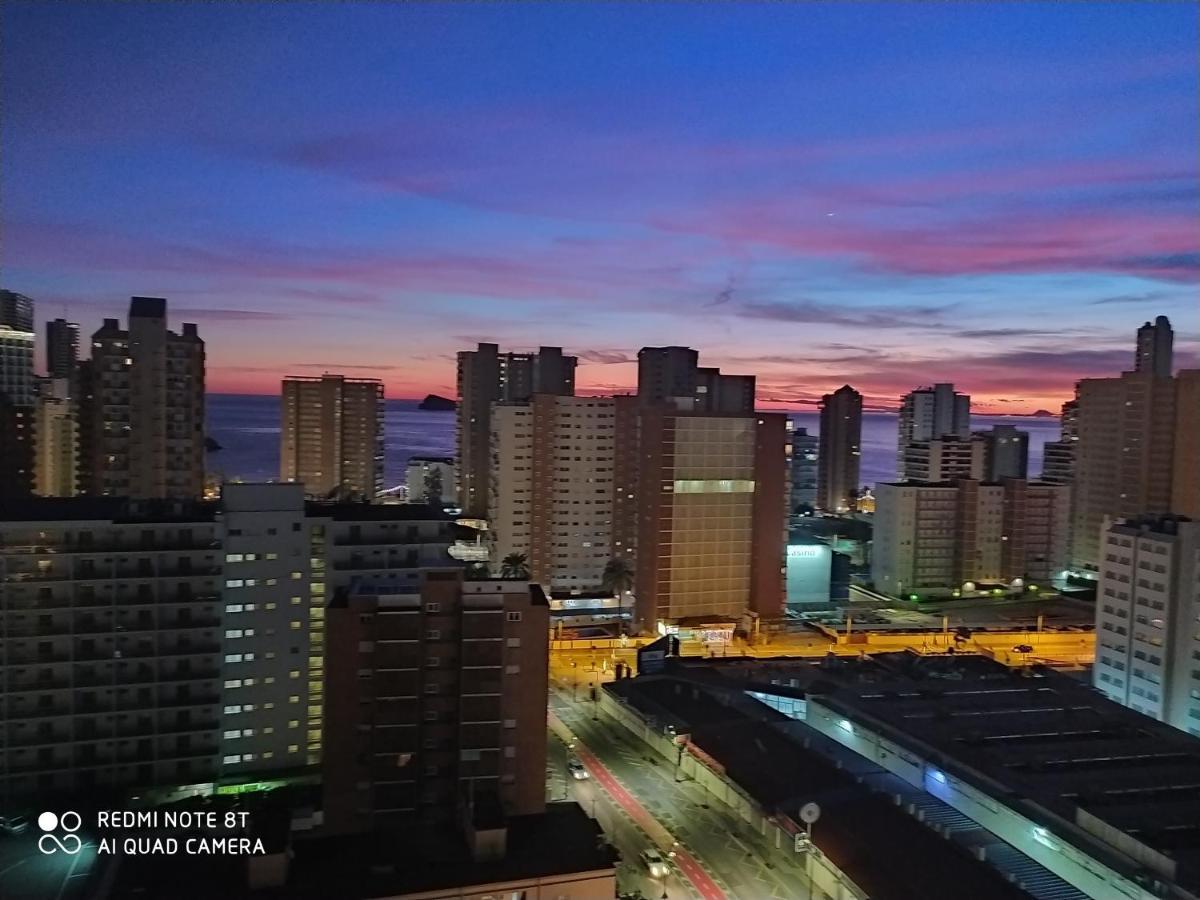 Apto San Angelo Benidorm Vistas Al Mar 400 M Экстерьер фото