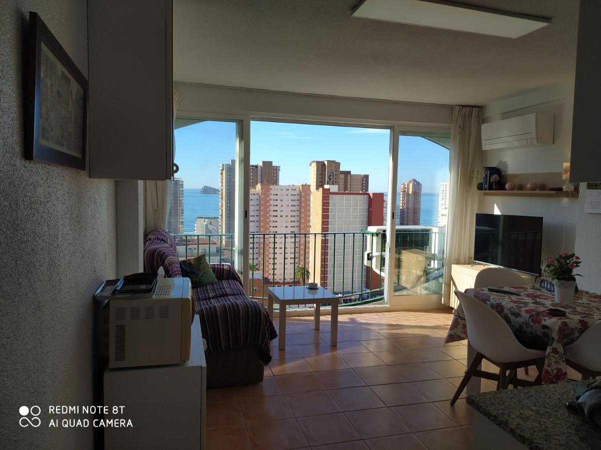 Apto San Angelo Benidorm Vistas Al Mar 400 M Экстерьер фото